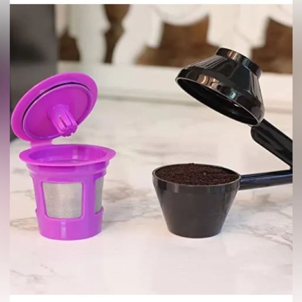 *3/$20* PERFECT PRO SINGLE SERVE VALUE PACK REUSABLE FILTER CUP & EZ SCOOP. NEW.
